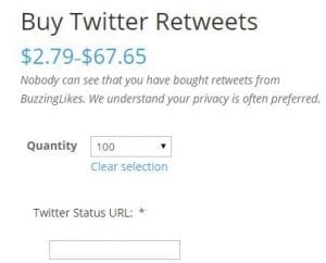 Buy Twitter Retweets at BuzzingLikes.com